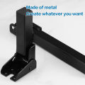 1Pcs Foldable Table Feet Metal Legs Folding Support Feet Computer Desk Folding Legs Bed Legs Camping Table Tripod Hardware.