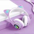 STN-28 Cat Wireless Headphones Bluetooth Over-Ear Headset with Cute Cat Ears. 