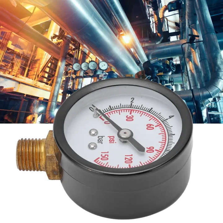 Pressure%20Gauge%20G1/4in%20Connection%20Standard%20Range%20Vertical%20Pressure%20Meter%20Alloy%20Steel%20and%20Brass%20for%20Measurement%20for%20Laboratories%20-%20Image%203