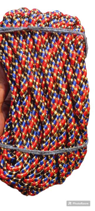 cotton rope heavy duty 6mm thick 60 feet length