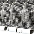 1Yard Self Adhesive Crystal Rhinestone Sticker Diamond Ribbon DIY Sticker Rhinestones Arts Crafts Car Phone Decoration 4 Rows. 