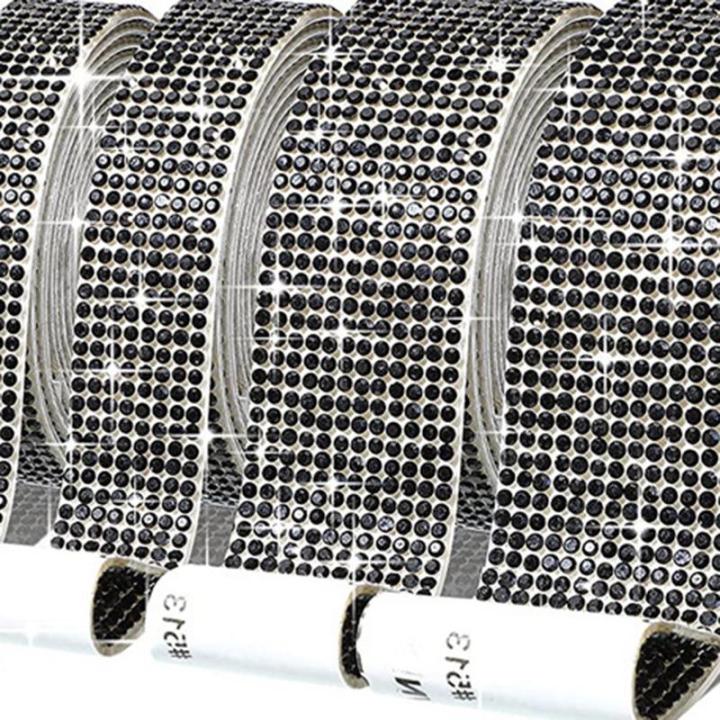 1Yard%20Self%20Adhesive%20Crystal%20Rhinestone%20Sticker%20Diamond%20Ribbon%20DIY%20Sticker%20Rhinestones%20Arts%20Crafts%20Car%20Phone%20Decoration%204%20Rows%20-%20Image%207