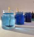 Gel candles jars Aromatic. 