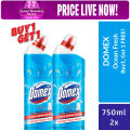 Buy 1 Domex Liquid Ocean Fresh 750ml and Get 1 free. 