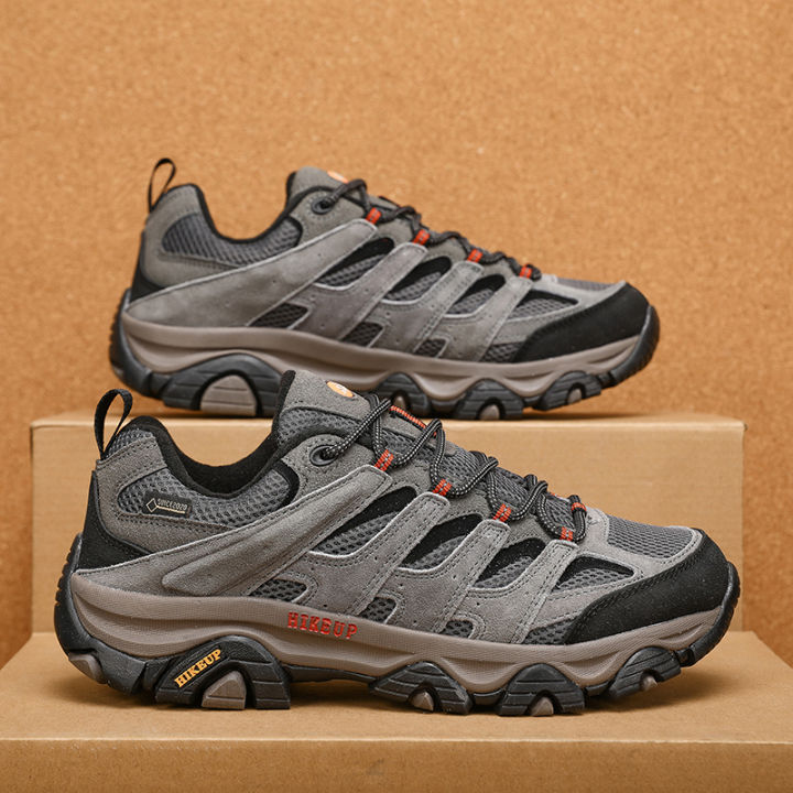 HIKEUP%20Hiking%20Shoes%20Men%20Designer%20Climbing%20Trekking%20Sneakers%20for%20Men%20Leather%20Outdoor%20Sports%20Work%20Man%20Shoes%20Run%20Shoes%20-%20Image%204