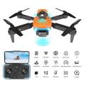 F187 Dual HD Camera Drone Obstacle Avoidance Optical Mini Quadcopter Drone With HD Lens Real Time Map & App Control For All Ages Double Battery.