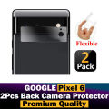 Google Pixel 6 Camera Lens Protector Flexible Gorilla 9H Rear Camera Protector For Google Pixel 6 - 2Pcs. 