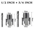 Pipe Thread Cutting Tool Integrated Internal External Pipe Threading Tool Electric Drill Compatible PVC Pipe Threader Kit. 