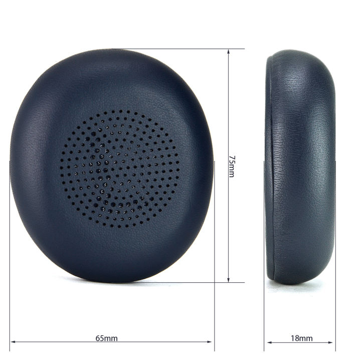 1%20Pair%20Replacement%20foam%20Ear%20Pads%20pillow%20Cushion%20Cover%20for%20jabra%20ELITE%2045H%20Evolve2%2065%20Headphone%20Headset%20EarPads%20-%20Image%204