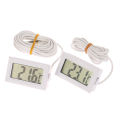 Micro LCD Digital Thermometer Electronic Digital Display Car Temperature Tester Detector Monitor Embedded Temperature Sensor. 