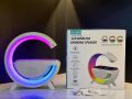 G SHAPE Led Wireless Charging Speaker 7 IN 1 RGB Colours Light LAMP wireless charging. 