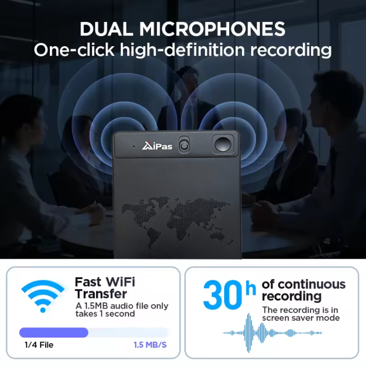 New%20Long%20Range%20Recorder%2064GB%206000H%20Recording%20Time%20Dual%20Microphone%20Noise%20Reduction%20Interview,%20AI%20Translation%20and%20Transcription%20-%20Image%202