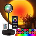 16 Colors Changing Remote Control RGB Sunset Lamp Projector With Remote. 