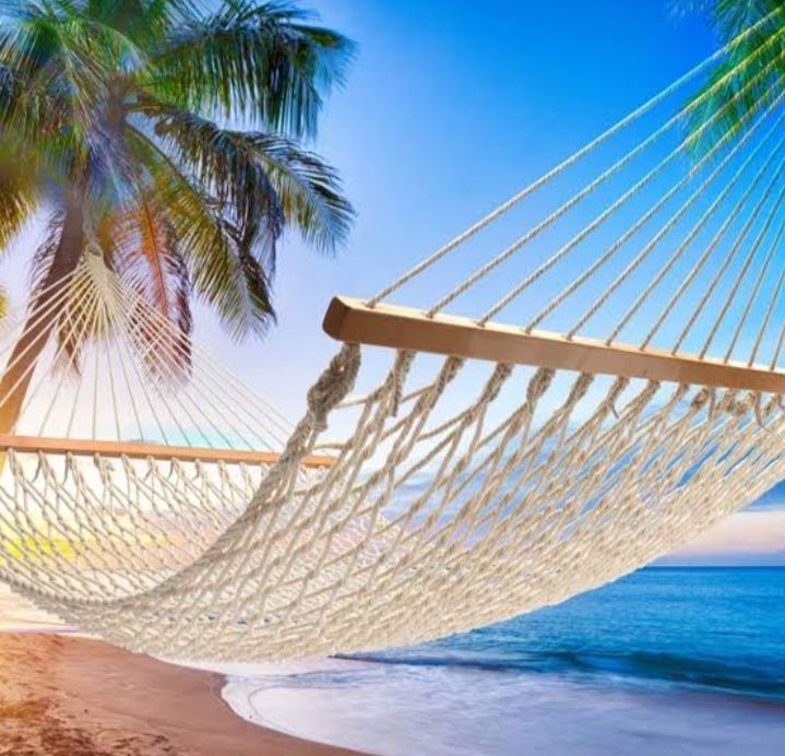 Jute Rope Hammock Camping Tree Hammock