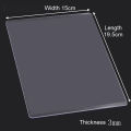 Chzimade 3mm 5mm Die Cutting Embossing Machine Durable Plastic Plates Replacement Pad Diy Die Cut Machine Plate Scrapbook Crafts. 