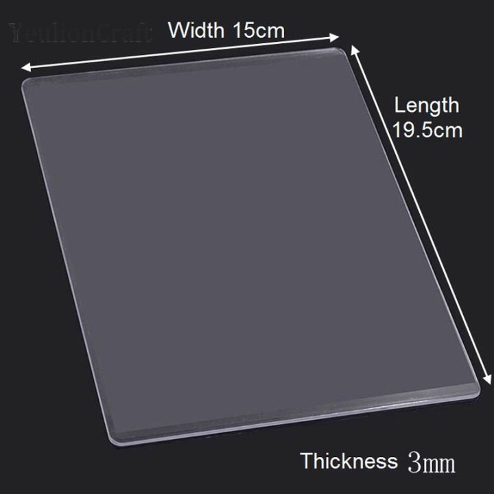 Chzimade%203mm%205mm%20Die%20Cutting%20Embossing%20Machine%20Durable%20Plastic%20Plates%20Replacement%20Pad%20Diy%20Die%20Cut%20Machine%20Plate%20Scrapbook%20Crafts%20-%20Image%205