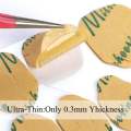Waterproof Double Sided Adhesive Glue Sticker for False Nails_1 sheets_24 piece each. 