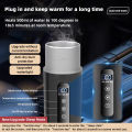 Electric Kettle 12V24V Portable Car Heating Cup 500ml Travel Heating Touch Screen Intelligent Adjustable Temperature Thermal Cup. 