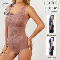 Flarixa Seamless Comfy Bodysuit Shaper Printed Plus Size Shapewear Belly Slimming Body Shaper Corset Underwear Women Tank Top. 