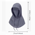 Summer Full Face Sun Protection Hat Face Mask Outdoor Hiking and Camping UV Protection Hat Neck Protection Hat. 