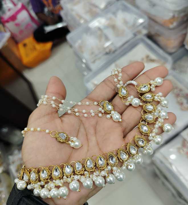 new%20bahubali%20tikli%20earrings%20for%20women%20-%20Image%202
