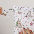 HappyFlute 18*25CM Zippered Mini Pocket Wetbag With Snap Handle Reusable Waterproof Cute Pattern Baby Sorted Portable Bag. 