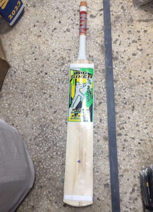 Big%20Sixer%20Original%20Pure%20Rawlakot%20Wood%20Tape%20Ball%20Bat%20Full%20Cane%20Handle%20Heavy%20Bottom%20Bat%20For%20Adults%20Sold%20By%20CGC%20-%20Image%204