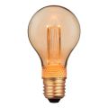 Greenandco Decorative LED Edison Bulbs E27 A60 Vintage Filament Bulbs Lights for Home & Café | 2W Energy Saving Bulbs LED 1800K Bulbs Warm Light | Retro Industrial Bulbs for Room Decoration & Bulbs for Hanging Lights | Non-Dimmable No Flicker 230V Bulbs f. 