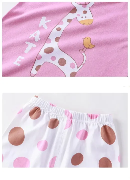 Baby%20T-Shirt+Shorts%20Two-piece%20Set%20Boy%20Girl%20Cotton%20Short%20Sleeve%20Kids%20Clothing%20Outfit%203-24M%20-%20Image%205