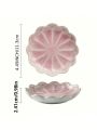 Lotus Leaf Shape Jewelry Tray Ceramic Organizer Necklace Earrings Bracelet Display Packaging Dipping Dish Home Decor Kitchen. 