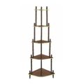5 Layer Shelve Rack Corner Table Display Furniture Decorative Foldable Shelf Finish DIY.