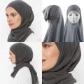2 in 1 hijab | Hijab cap Attached hijab | Ready to wear Hijab. 