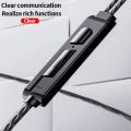 Original X2 Dynamic Wired Earphones HIFI Heavy Bass Earbuds In Ear Gaming Headphones Monitor Sport Noise Cancelling Headset Mic. 