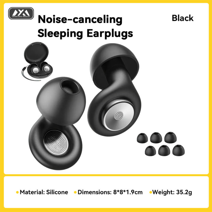 45-49dB%20Sound%20Insulation%20Sleeping%20Earplugs%20Soft%20Silicone%20Anti%20Snore%20Noise%20Reduction%20Ear%20Plugs%20With%20Storage%20Case%20-%20Image%204