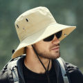 Mens Wide Brim Sun Hat Waterproof UPF50 Plus UV Protection Bucket Hat for Fishing Hiking Camping Summer Outdoor Fishing Hat.