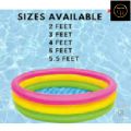 INTEX-sunset glow baby 2 feet swimming pool for kids inflatable kids bath tub for children. 