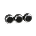 Aluminum Alloy Car Air Condition Knob AC Heater Control Button Knob for Mazda 3 M3 2014 2015 2016 2017 Interior Accessories.