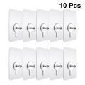 10pcs Strong Self Adhesive Punch Free Wall Hooks. 