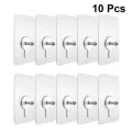 10pcs Strong Self Adhesive Punch Free Wall Hooks.