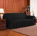 Soft Elastic 7 seater Bubble Cloth Universal Sofa Cover Breathable Thick Slipcover Protector. 