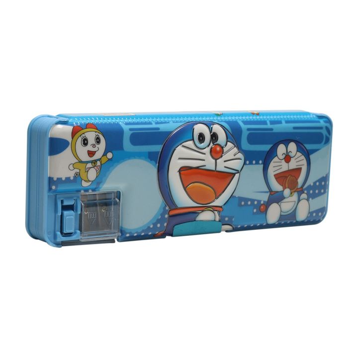 Plastic Pencil & Pen Box Cartoon & Printed Design For Girls