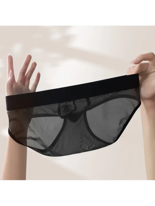 Men%20%20Briefs%20Mesh%20Sheer%20Underwear%20Low%20Rise%20U%20Convex%20Pouch%20Panties%20Mesh%20Transparent%20Breathable%20Lingerie%20String%20Homme%20-%20Image%204