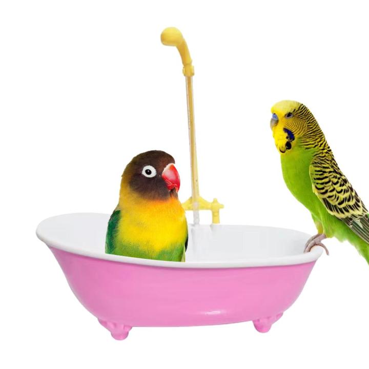 Parrot%20Automatic%20IntelligentBath%20Bird%20Shower%20Bathtub%20Supplies%20Blue%20Cute%20Plastic%20Cage%20AccessoriesHousehold%20Accessory%20Bird%20Bath%20-%20Image%204