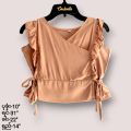 6-8 years old girl cotton oneset top+long pant (New). 