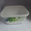 Italano 5"square container melamine. 