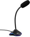 USB Microphone with LED Light for PC Computer Laptop Notebook Desktop Gaming Chatting Noise Reduction Microphone. 