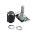 Brand New KY-040 Rotary Encoder Module with Push Button 20 PPR 5V 360 Infinite Rotation for Arduino Volume Menu Motor Control. 