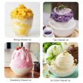 Mini Ice Crusher Portable Shaved Ice Machine Hand Operated Shaved Ice Milkshake Maker Household Smoothie Machine Kitchen Tool.