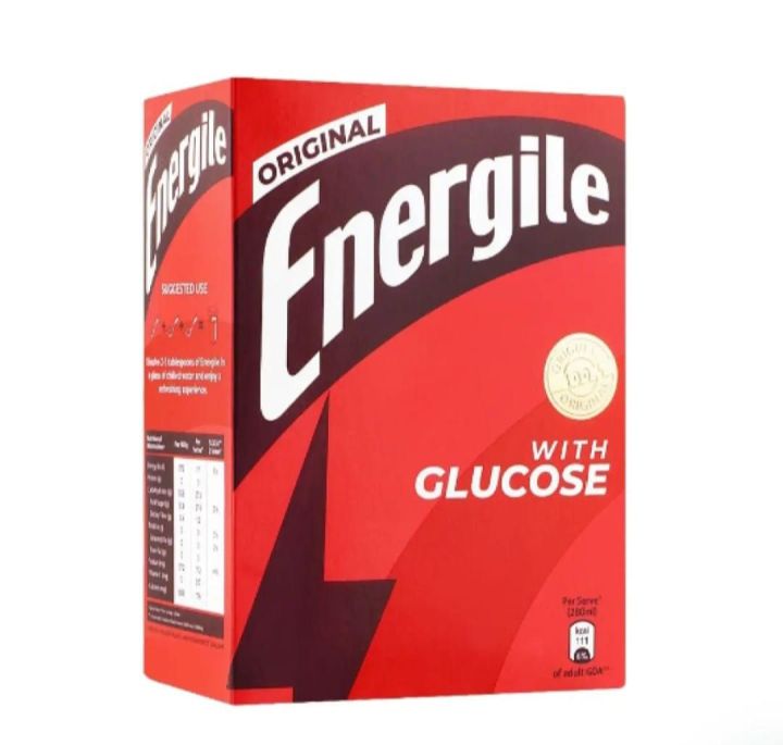 Energile original energy drink with glucose(400gm)