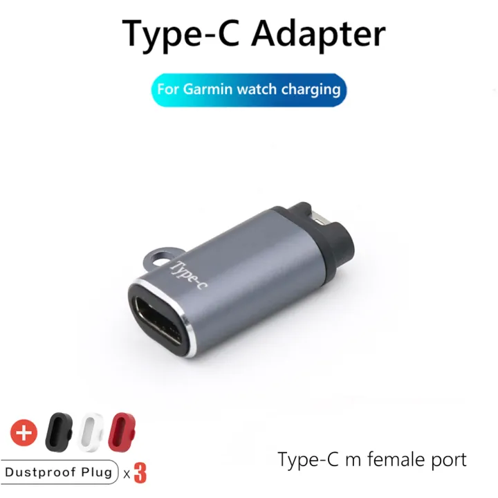 Type%20C/Micro/ios%20USB%20Female%20to%204pin%20Charger%20Adapter%20For%20Garmin%20Fenix%207/7S/7X/6/5%20Forerunner%20745%20955%20945%20Watch%20Charging%20Converter%20-%20Image%208